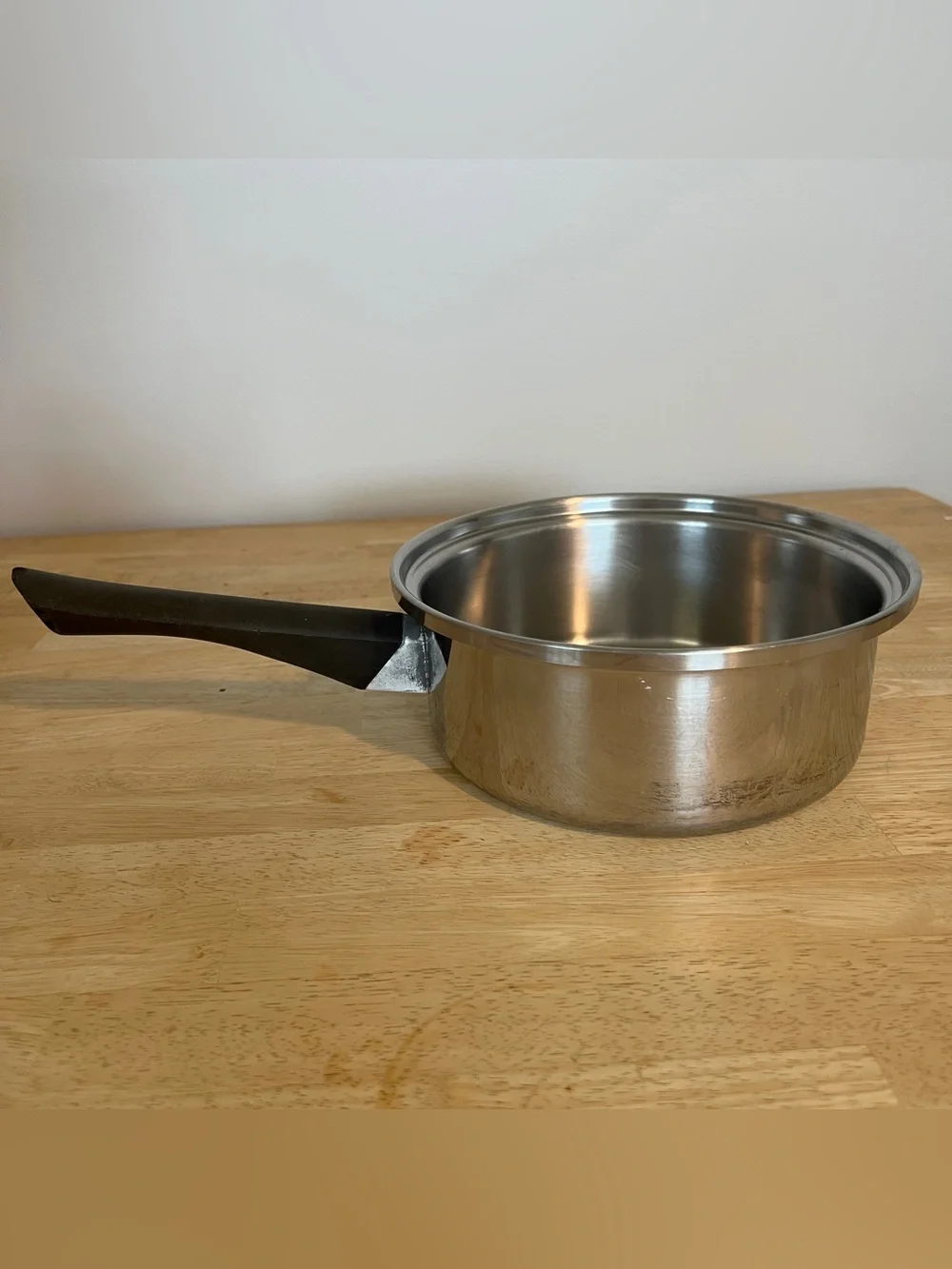 Amway Queen Cookware 1.5 Pot Qt 18/8 Stainless Steel 3-Ply Saucepan NO LID USA
